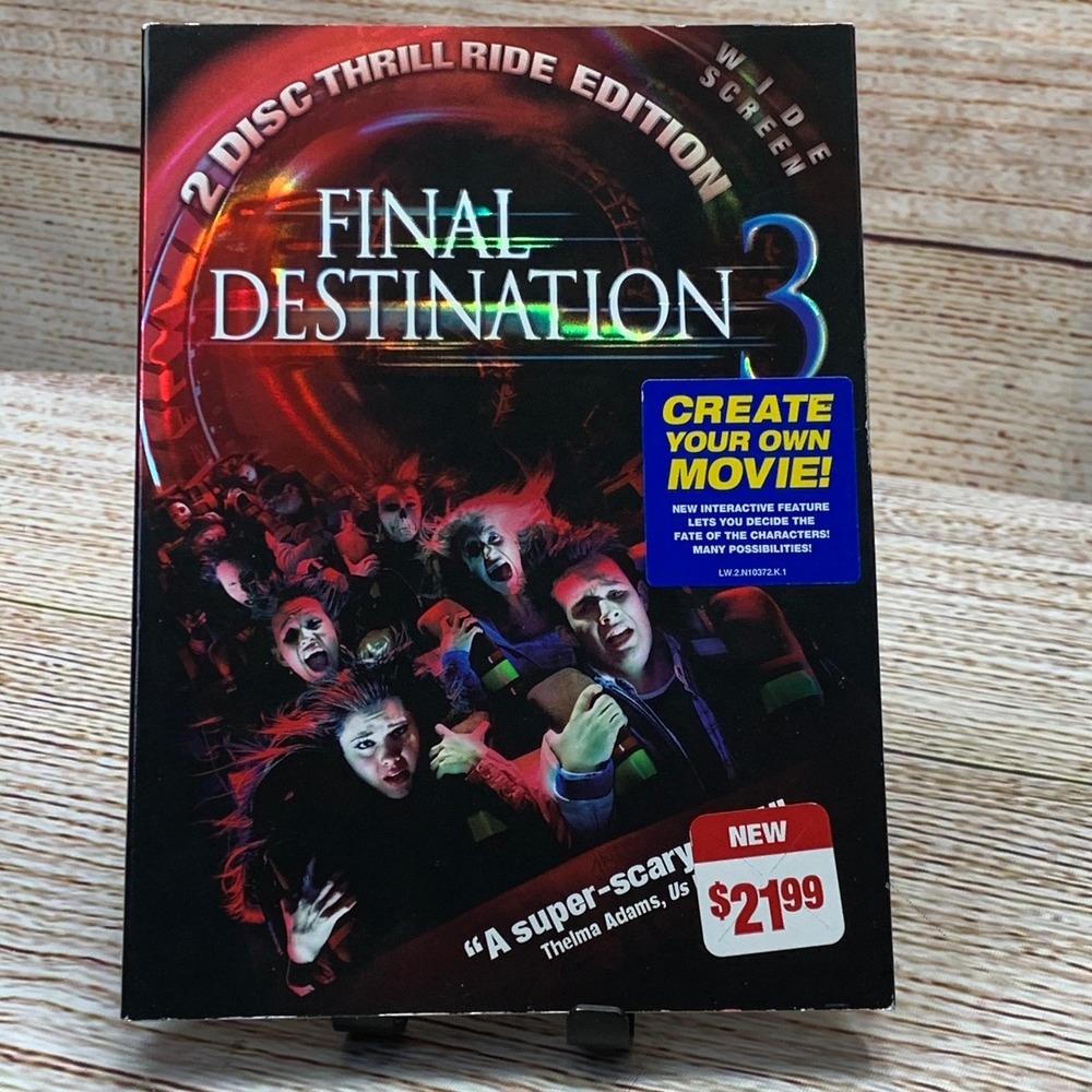Final Destination 3 [2006 2 Disc] Thrill Ride Edition Wide Screen DVD Movie‎